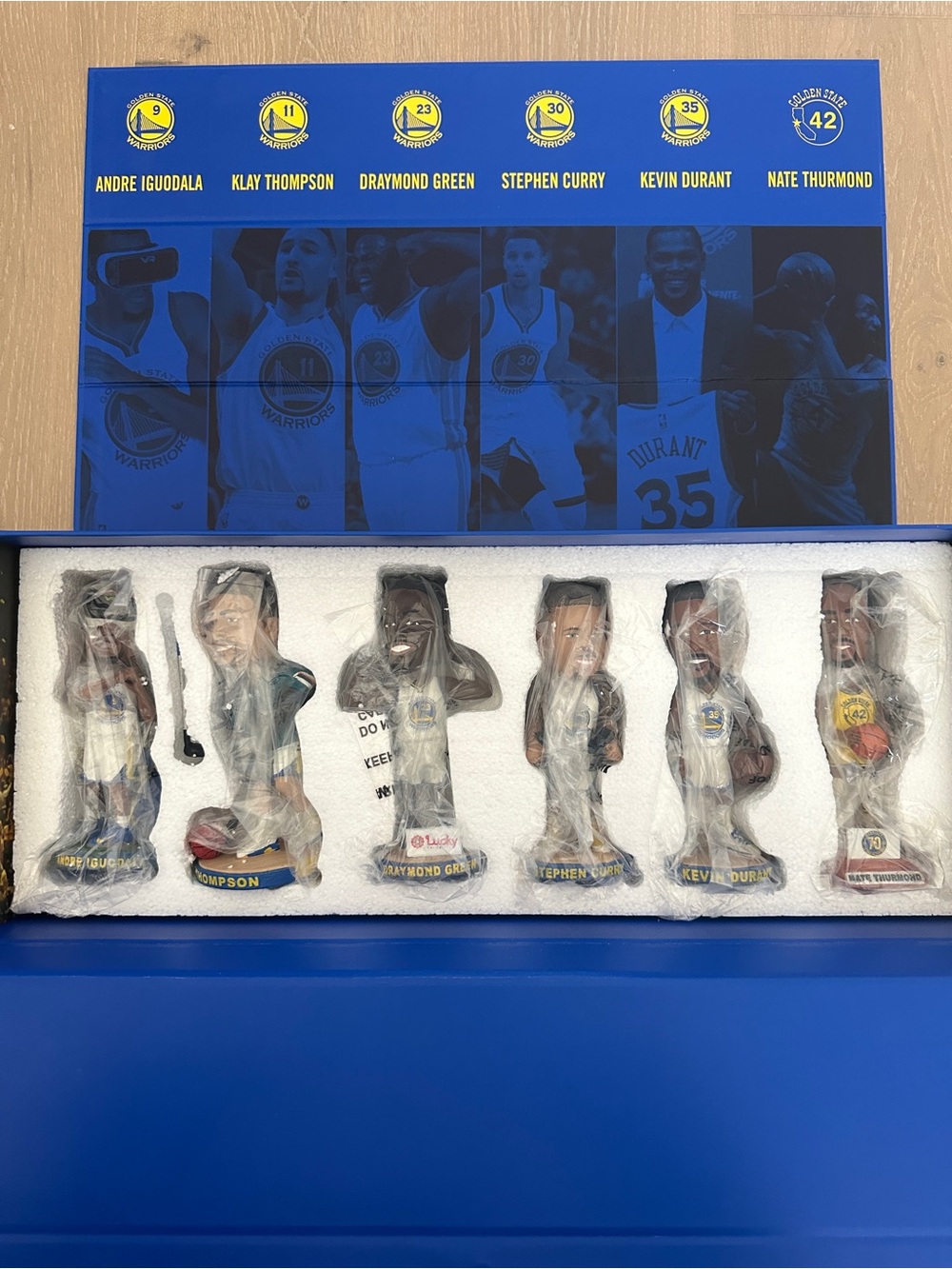 Golden State Warriors Bobblehead Set